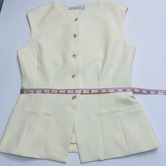 Third Form Skyline Tailored Bodice Tailored Vest Warm White Size 2 - Picture 7 of 13